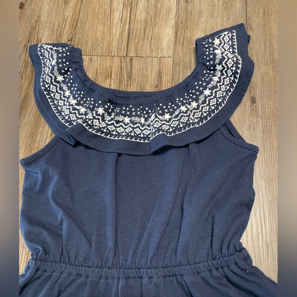 The Children’s Place Girls Navy Dress - Picture 2 of 5